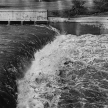 Flood of 1947 showing Boulder Creek