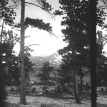 Long's Peak from Allenspark photograph, 1917