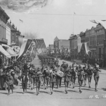 Duane Davis family virtual collection: Armistice Day Parade.