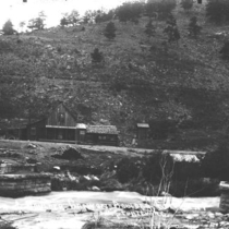 Buildings toll house in the lower canyon: Photo 7 (S-2587)