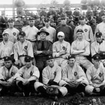 World War I baseball players and Captain Beard: Photo 1