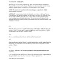 Oral history interview with Lorren W. (Smitty) Smith, 2007