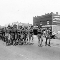 World War I Colorado men in a Denver baseball game: Photo 4