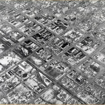 Aerial views of Boulder, Colorado, 1927-1944