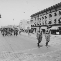World War I Colorado men in a Denver baseball game: Photo 2