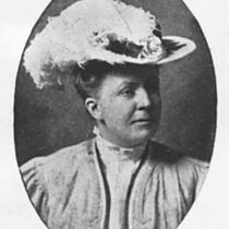 Martha G. McCaulley portrait and clipping