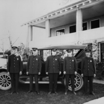Police Department group photograph, 1921