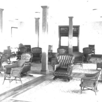 Sanitarium lobby or reading room