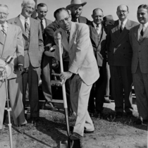 Denver Boulder Turnpike Ground breaking ceremony photographs 1950 Oct.16: Photo 2
