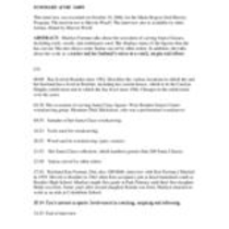Oral history interview with Marilyn Furman, 2006