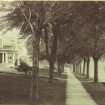 500 block of Pine Street photograph, [191-]