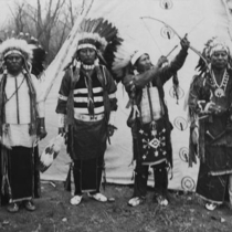 Boulder Semi-Centennial Celebration Southern Ute Indians, 1909 November 24: Photo 8
