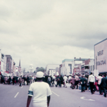 Civil rights march in Montgomery, Alabama: Slides 49 and 49(a)