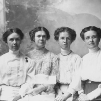 Mrs. Beard and sisters portrait