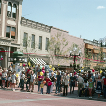 Schoolland Slide Collection Pearl Street Mall opening: Photo 1