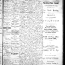 Boulder Tribune: July - September, 1891