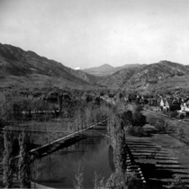 University of Colorado Varsity Lake, Looking West, c. 1888-1930s: Photo 4