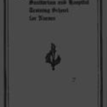 Boulder-Colorado Sanitarium and Hospital Training School for Nurses Handbook