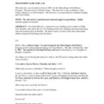Transcript: Oral history interview with Cleveland M. McCarty, 2005