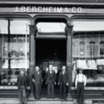 Bergheim's men's clothing store