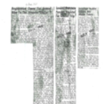 Arapaho Glacier Hikes, clippings, 1960-1963