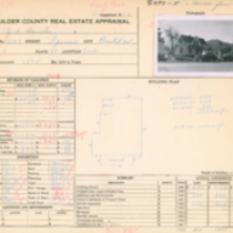 2028 Spruce Street real estate appraisal: Card