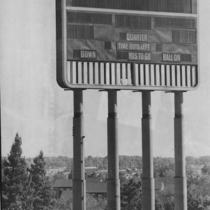 University of Colorado Folsom Stadium, New Scoreboard c. 1976: Photo 1