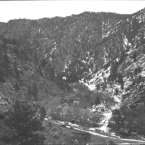 South St. Vrain Canyon below narrows