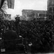 World War I Liberty parade with Montana soldiers: Photo 1