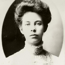 Old Timers portraits: Gladys Sanborn (pg. 18 #3)