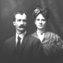 Nelson Aumick and family portraits