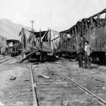 Boulder Freight Depot fire and explosion, 1907 August 10: Photo 3