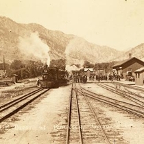 Greeley, Salt Lake & Pacific depot