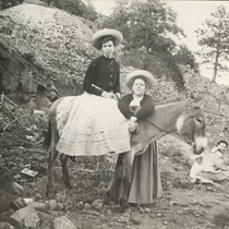 Bernard & Grace (Hoover) Meyring virtual photograph collection women in the mountains: Photo 1