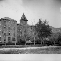 Mount Saint Gertrude Academy building photograph, 1921