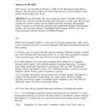 Oral history interview with Jean B. Dinwiddie, 2006