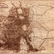 Thayer's new map of the State of Colorado
