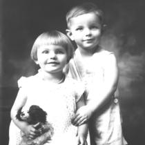 Anderson and DeBaker children portrait, [undated]