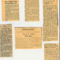 Ray's Inn Daily Camera newspaper clippings.