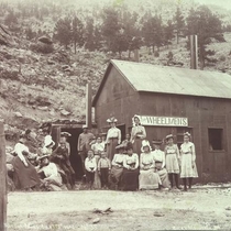 Wheelmen's Tunnel (Boulder Canyon, Colo.), 1902