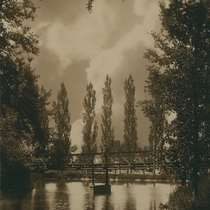 University of Colorado Varsity Lake, Iron Bridge, c. 1888-1930s: Photo 4