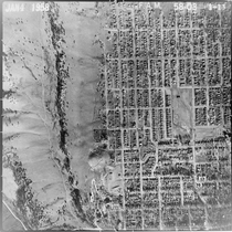 North Boulder west of Broadway aerial photographs, 1958: Photo 4