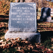 Schoolland Slide Collection Columbia Cemetery gravestones: Photo 4