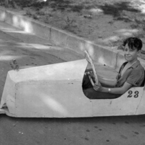 Boys in their coaster cars: Photo 4