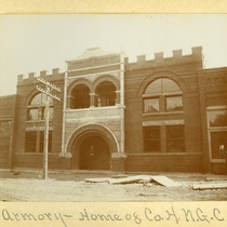 Armory building, 1900-1903