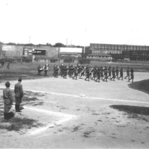 World War I Colorado men at a Denver baseball game: Photo 2