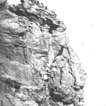 Groups of people posed among rocks photographs, 1890-1910: Photo 2 (S-2132)