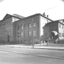 Prep School exterior photograph, 1929