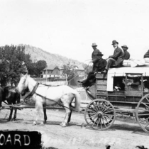 Stagecoaches Jain Brothers Ward and Gold Hill stage: Photo 7 (S-2739)