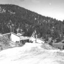 Uranium mining near Jamestown photographs, 1956